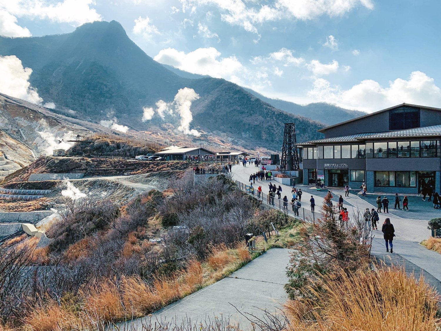 A photograph of Hakone