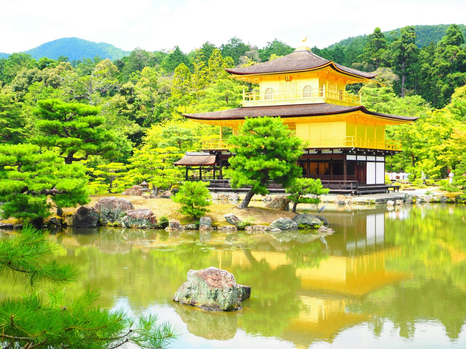 A photograph of Kyoto