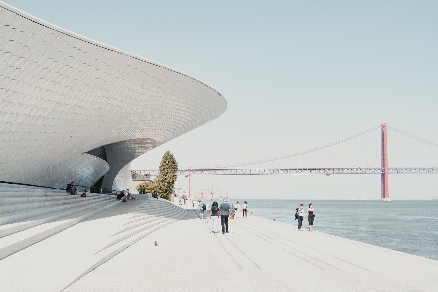 A photograph of Lisbon