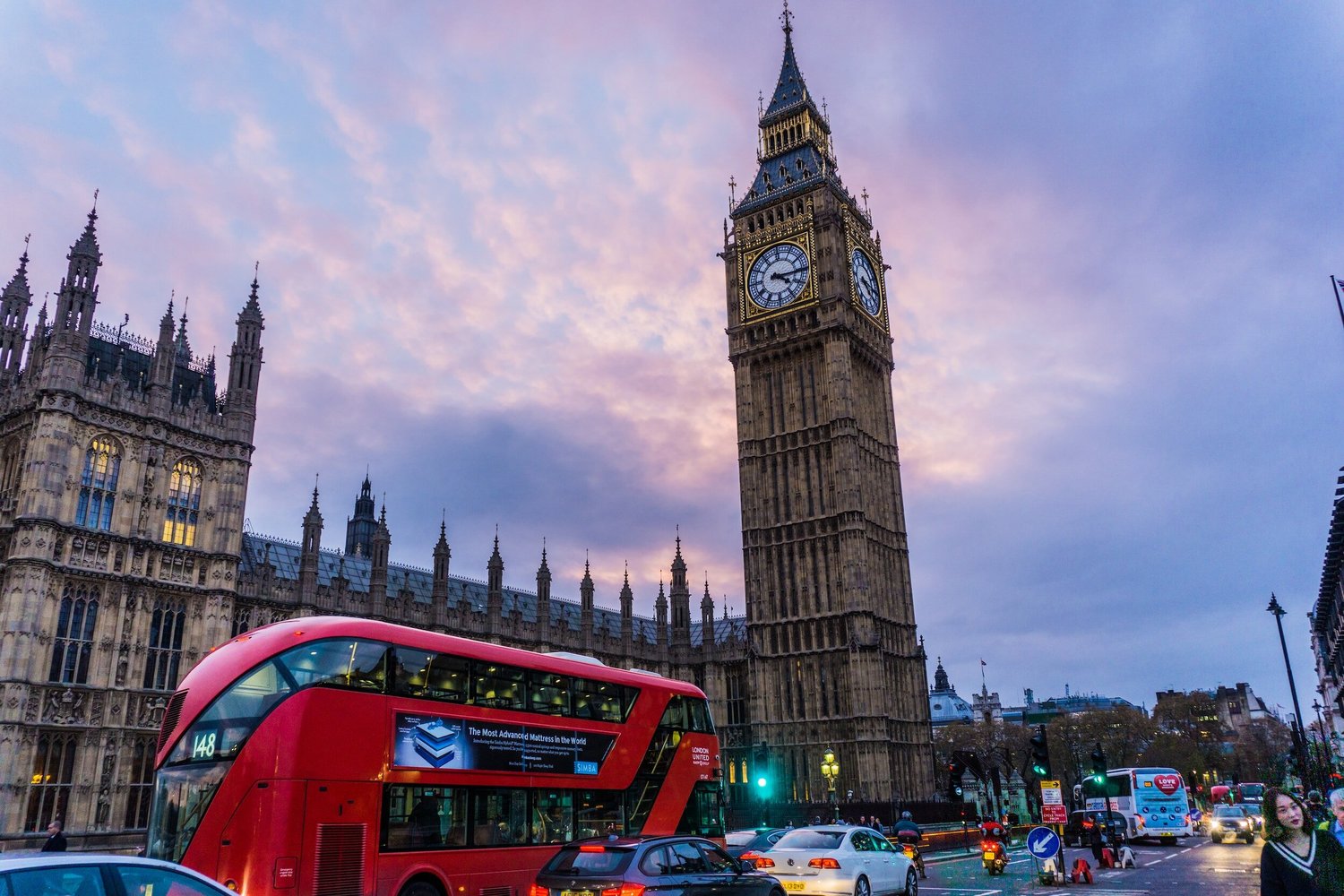 A photograph of London